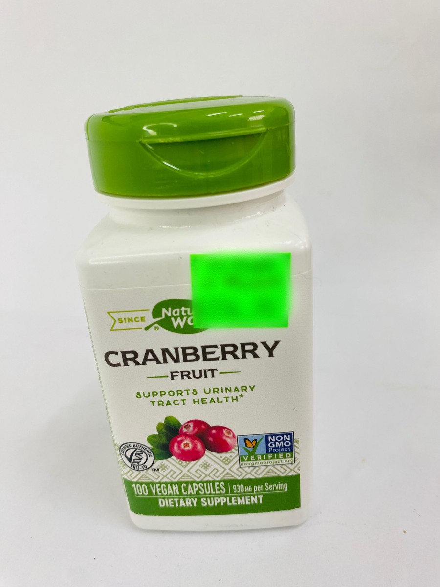 Nature's Way Cranberry Fruit 100 Capsules