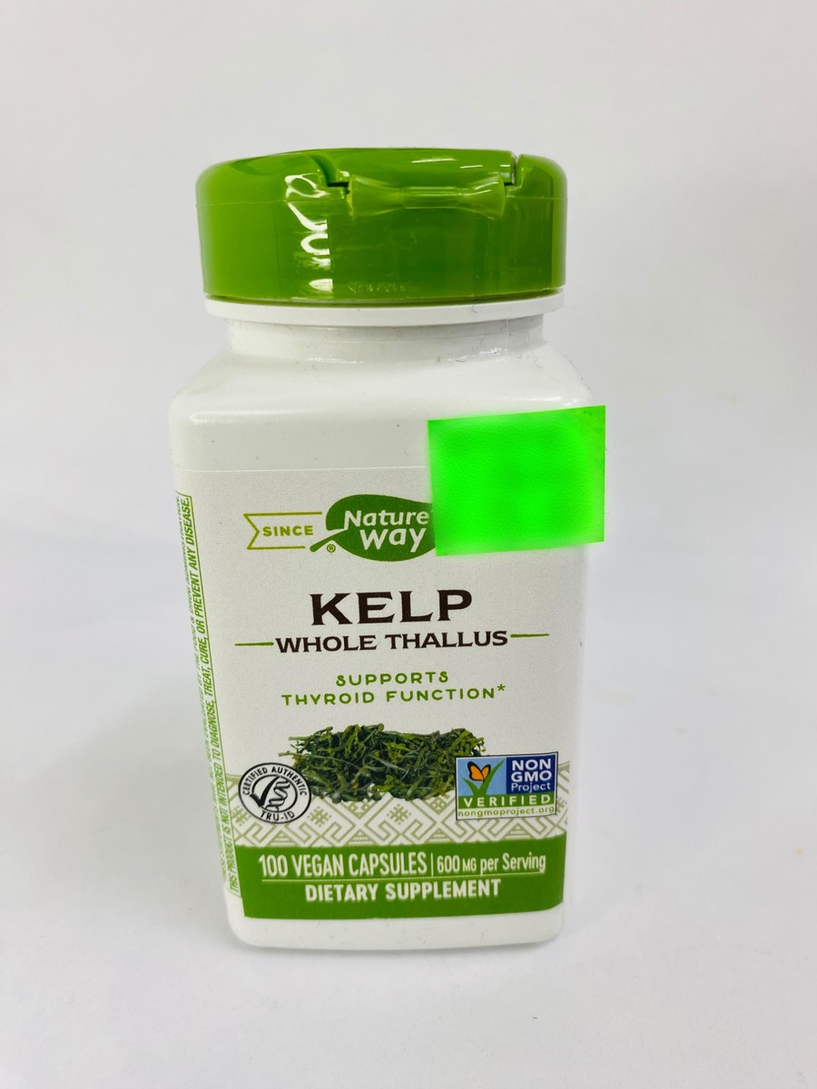 Nature's Way Kelp Whole Thallus 100 Capsules