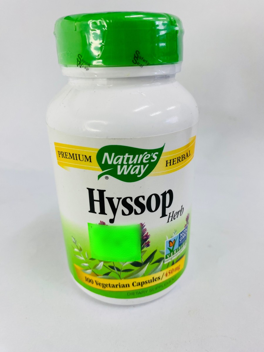 Nature's Way Hyssop 100 Capsules