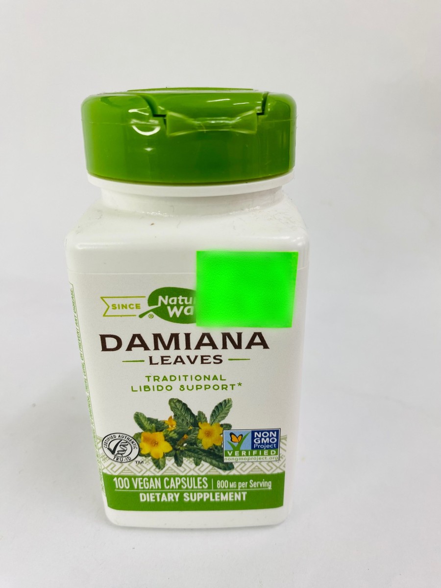Nature's Way Damiana Leaves 100 Capsules