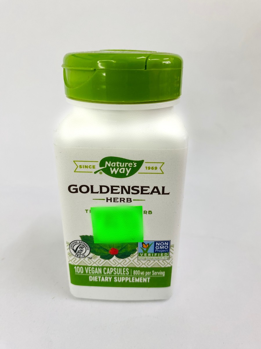 Nature's Way Goldenseal Herb 100 Capsules