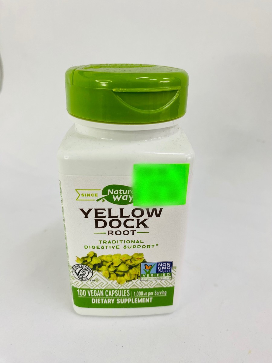 Nature's Way Yellow Dock Root 100 Capsules