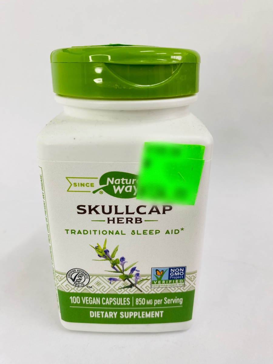 Nature's Way Skullcap Herb 100 Capsules