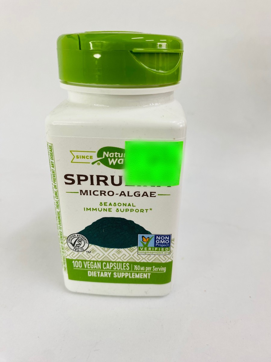 Nature's Way Spirulina 100 Capsules