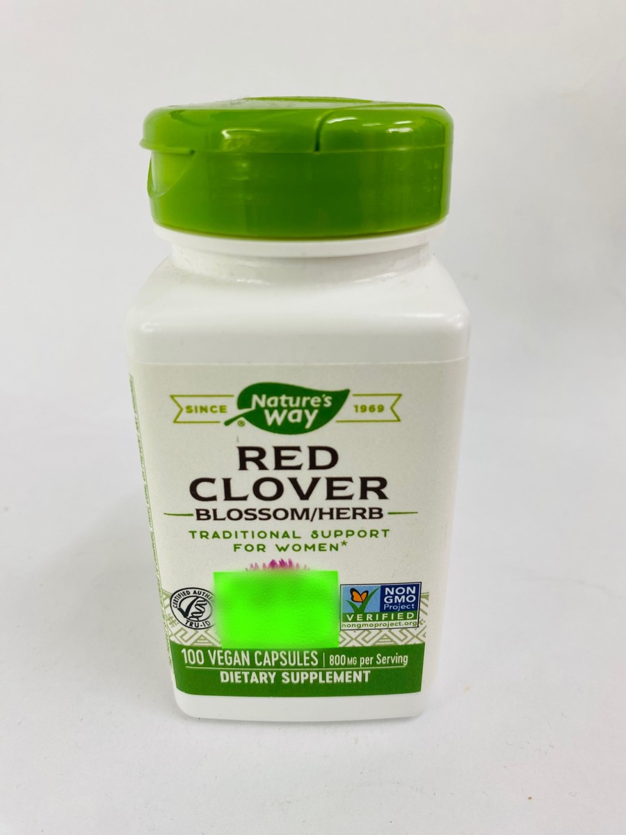 Nature's Way Red Clover 100 Capsules