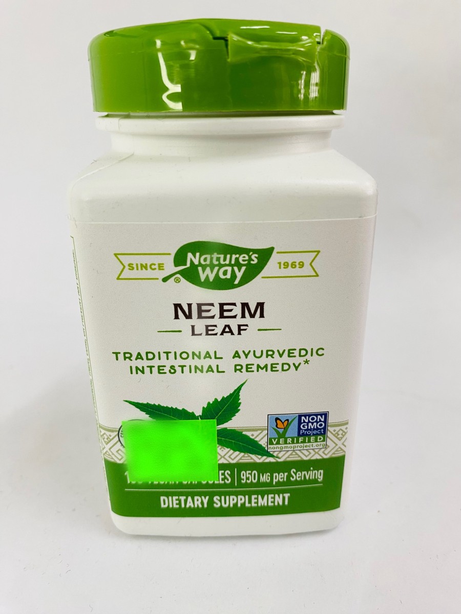 Nature's Way Neem Leaf 100 Capsules
