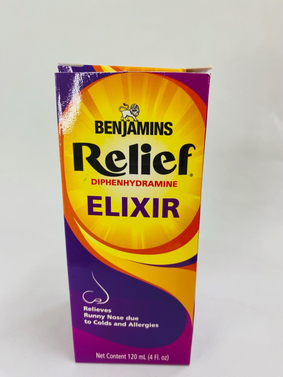 Benjamins Relief Elixir, 120 ml