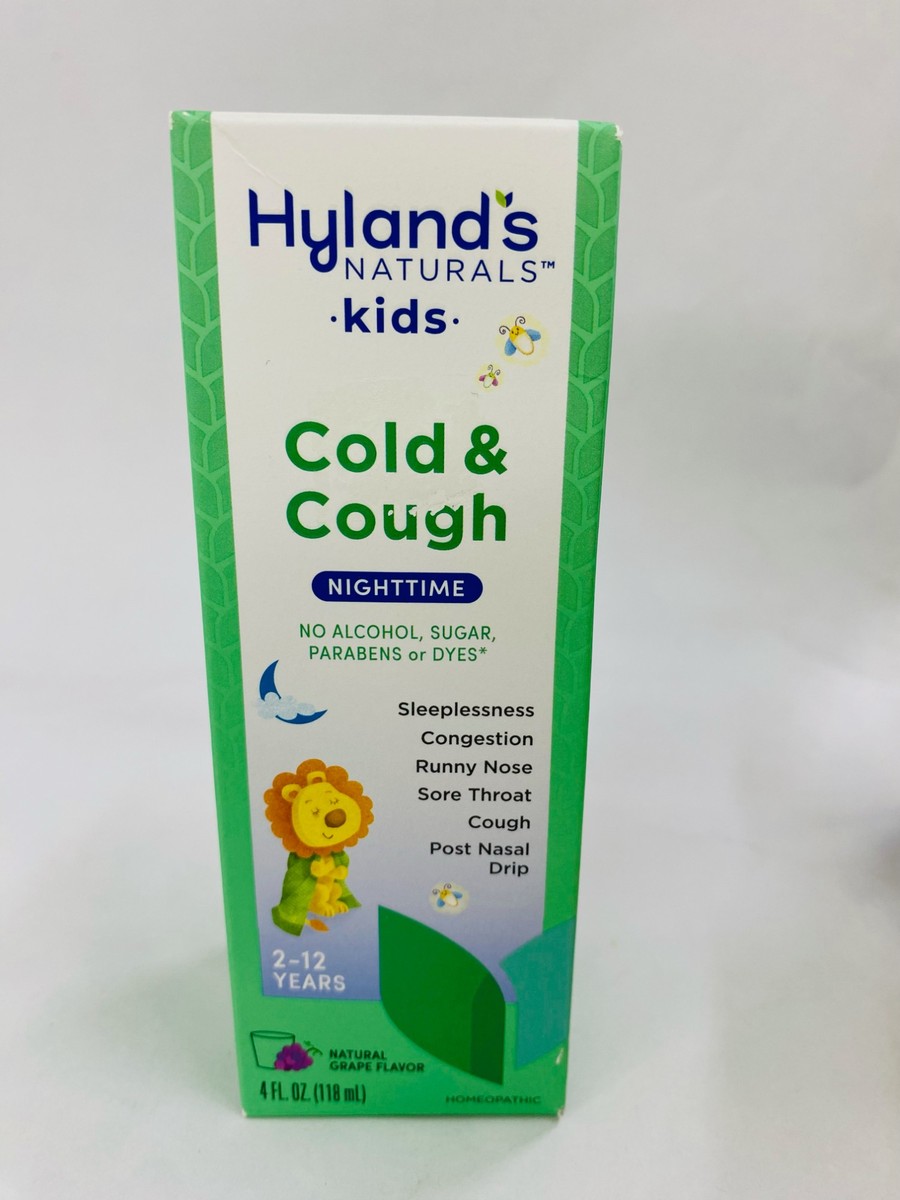 Hyland Kids Cold & Cough Nighttime 2-12 years, 118ml