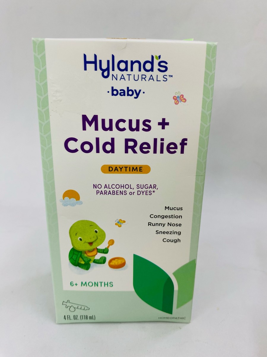 Hyland Baby Mucus & Cold Relief 6+ months Daytime 118ml