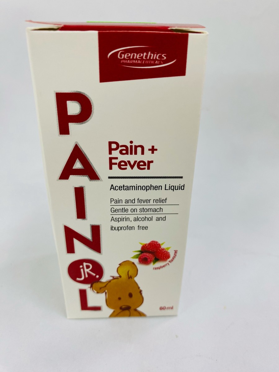 Painol Jr. Pain + Fever 60ml Raspberry Flavor