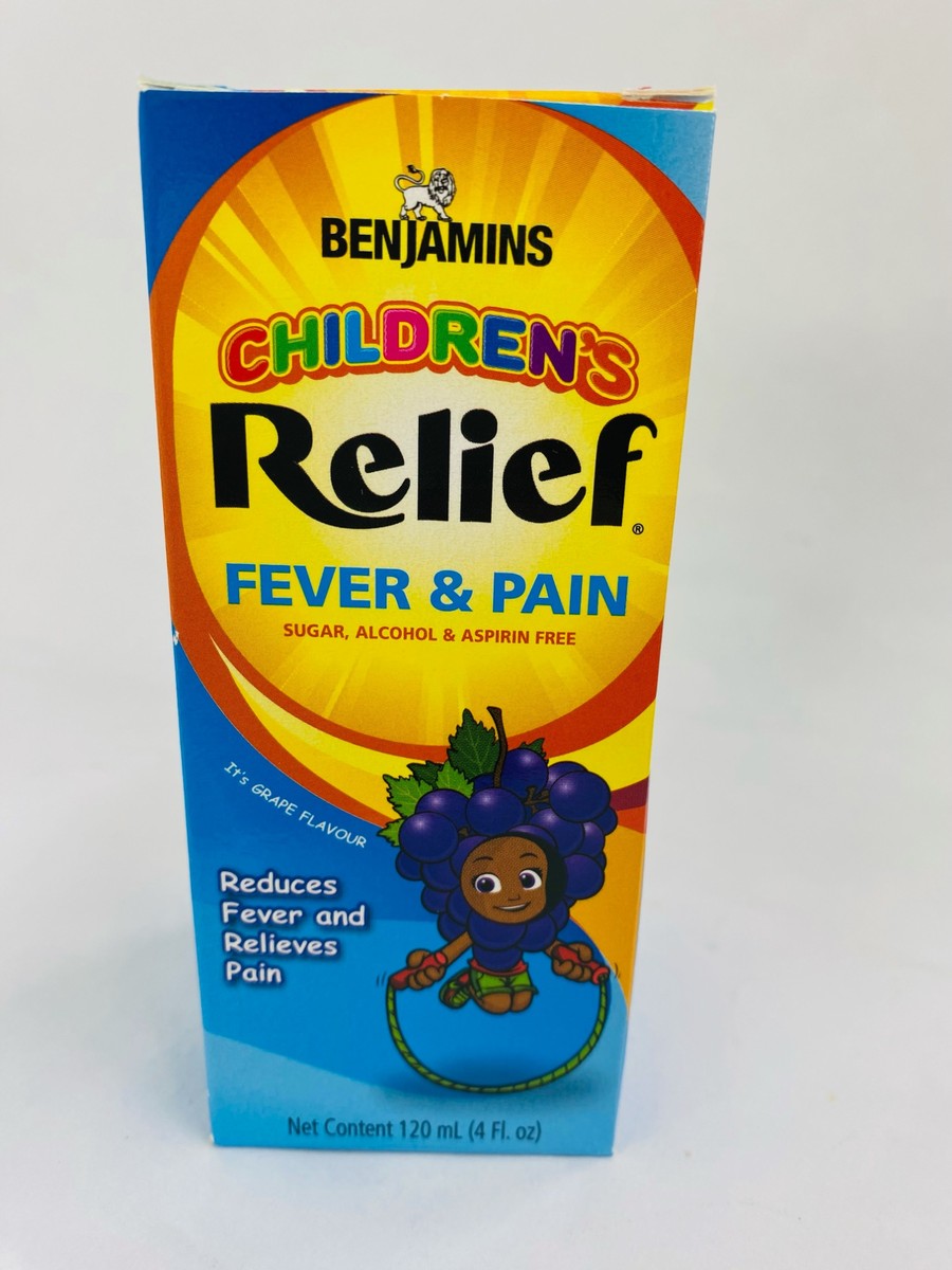 Benjamins Relief Fever & Pain, 120 ml