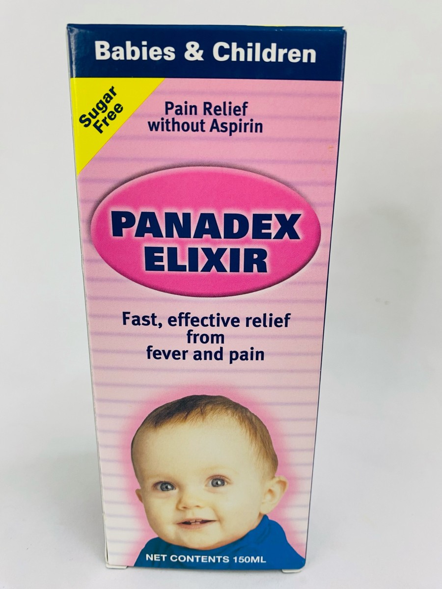Panadex Elixir Sugar Free Fever & Pain, 150ml
