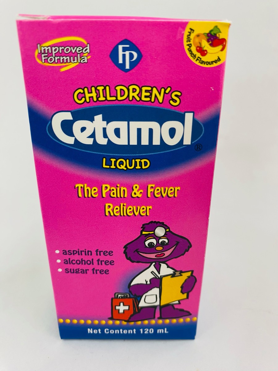 Children's Cetamol Liquid Pain & Fever 120ml