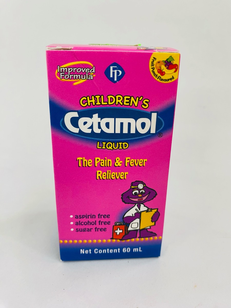 Children's Cetamol Liquid Pain & Fever 60ml