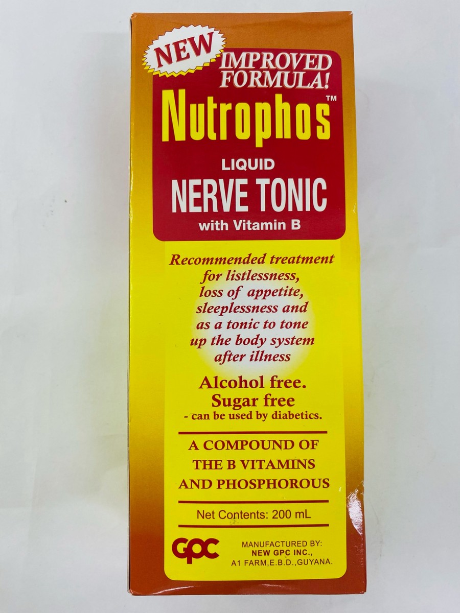 Nutrophos Liquid Nerve Tonic 200ml
