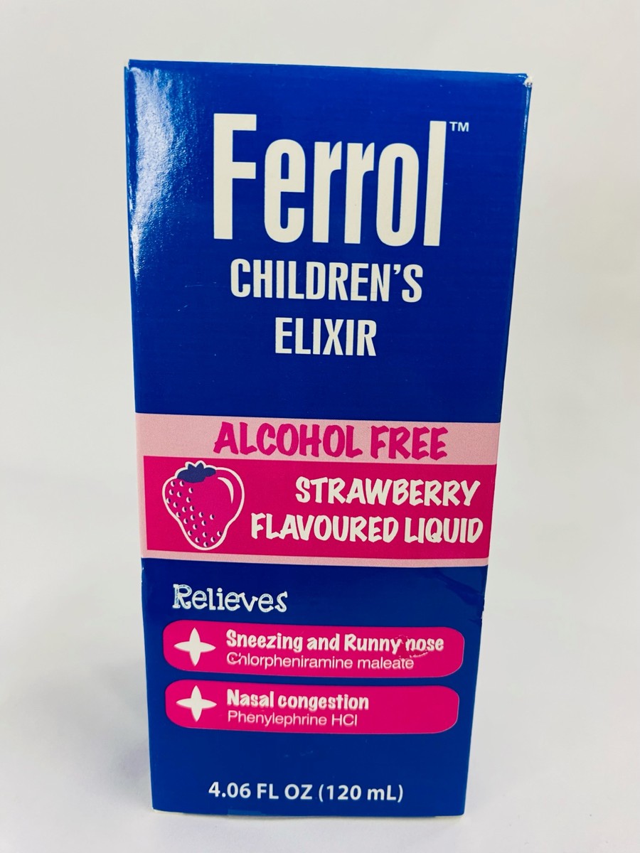 Ferrol Children's Elixir Strawberry flavor 120ml