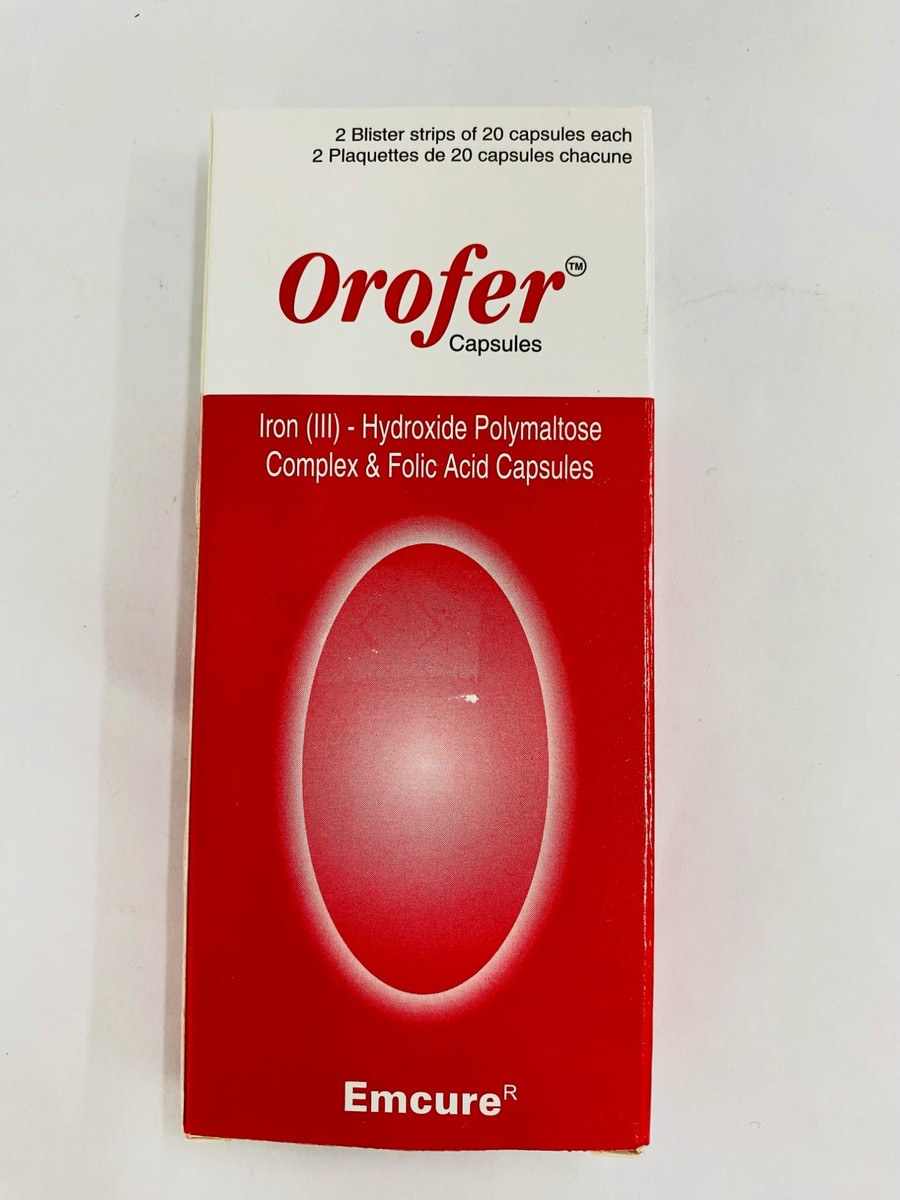 Orofer Capsules, 40 Capsules