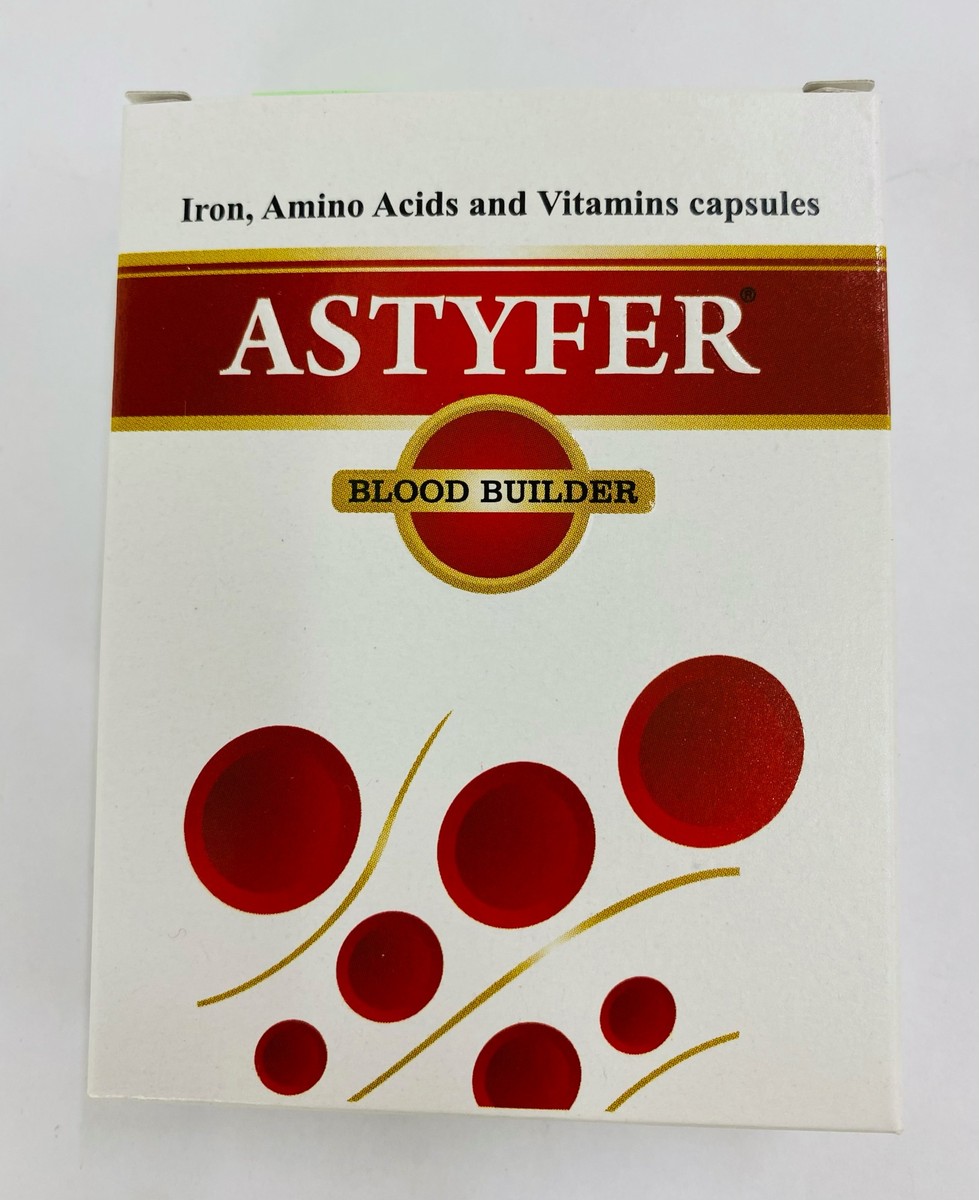 Astyfer Blood Builder Capsules, 30 Capsules