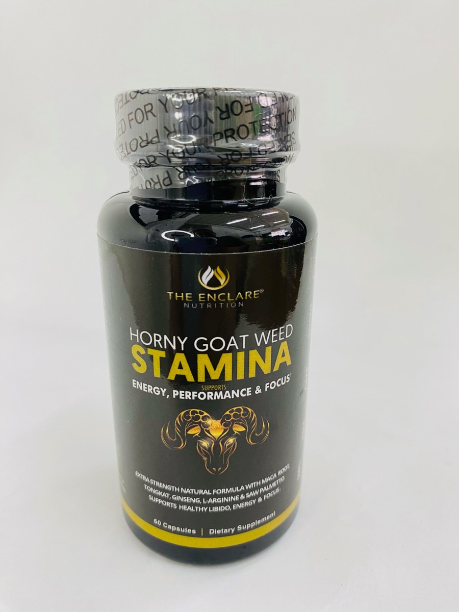 The Enclare Nutrition Horny Goat Weed Stamina 60 Capsules