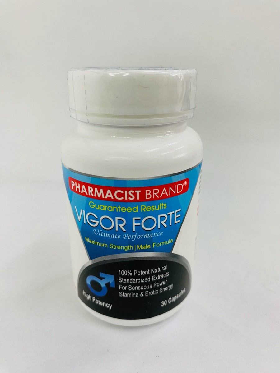 Pharmacist Brand Vigor Forte, 30 Capsules