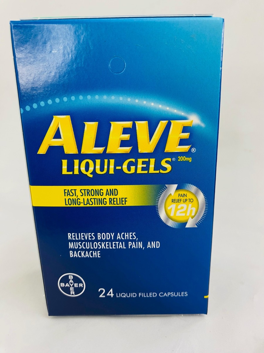 Aleve Liqui Gels 24 Capsules