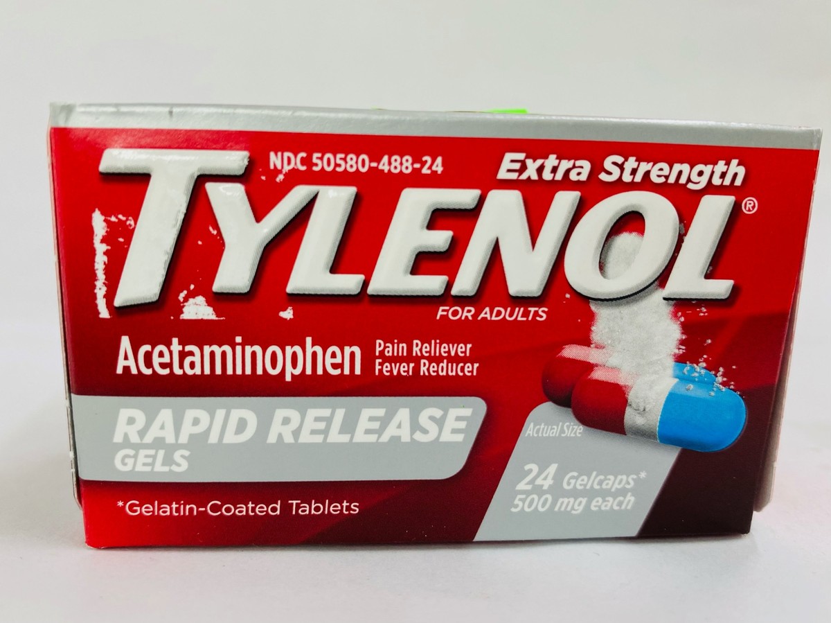 Tylenol Extra Strength Rapid Release Gels 24 Gel Caps