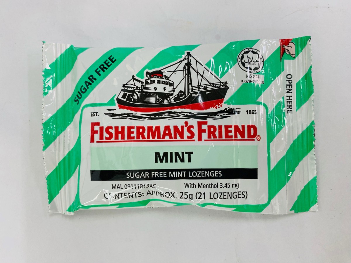 Fisherman's Friend Mint Sugar Free 21 Lozenges
