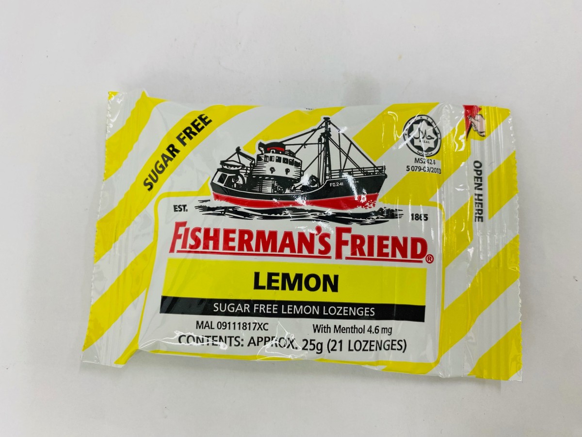 Fisherman's Friend Lemon Sugar Free 21 Lozenges