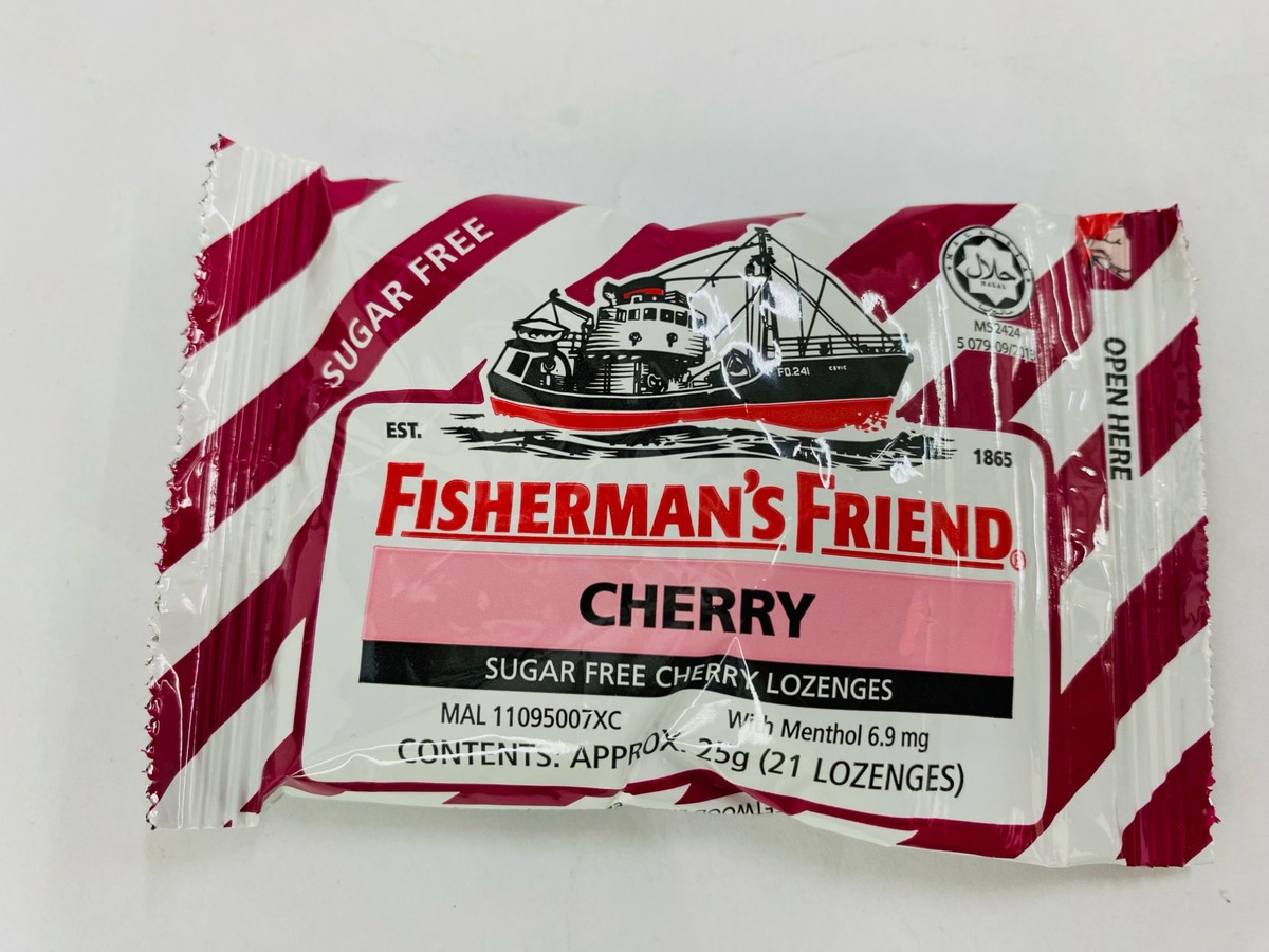 Fisherman's Friend Cherry Sugar Free 21 Lozenges