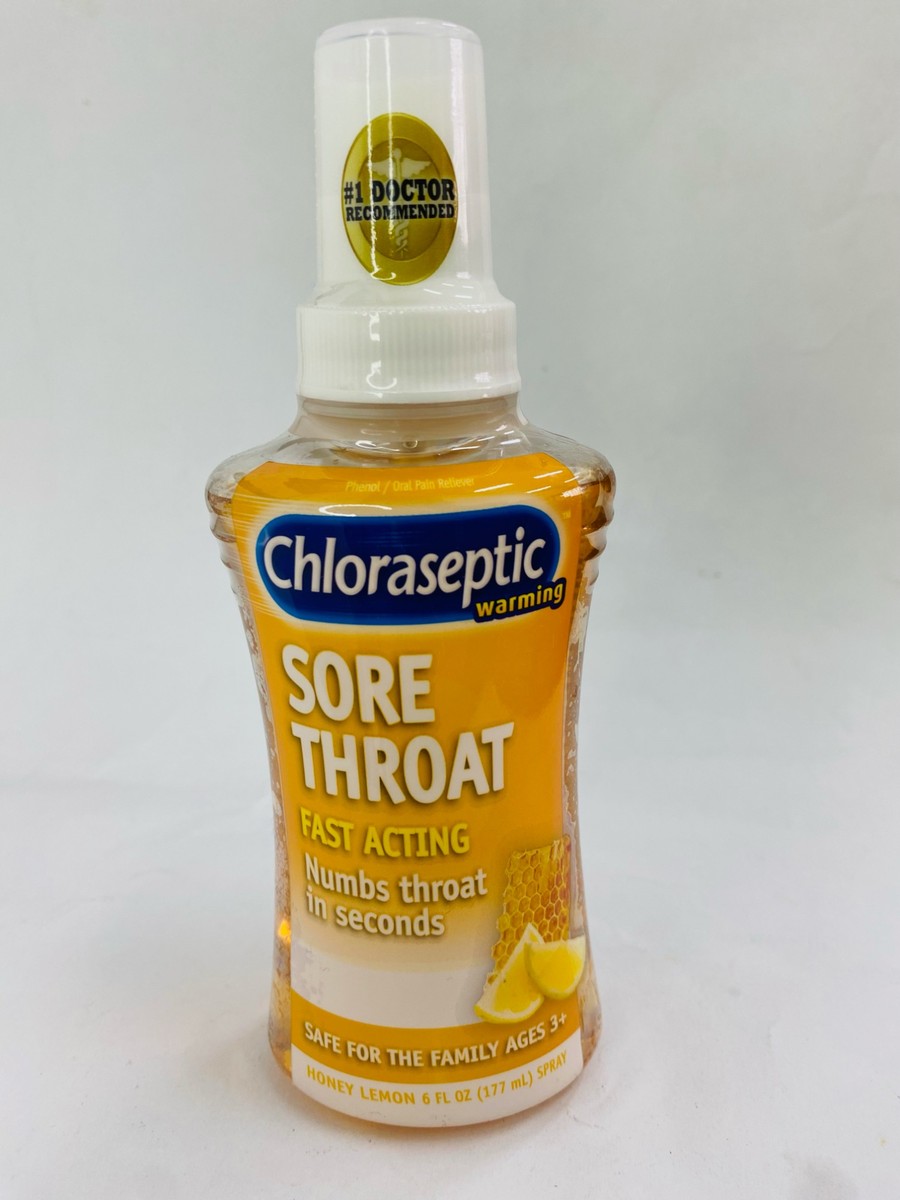 Chloraseptic  Sore Throat Spray Honey Lemon 177ml