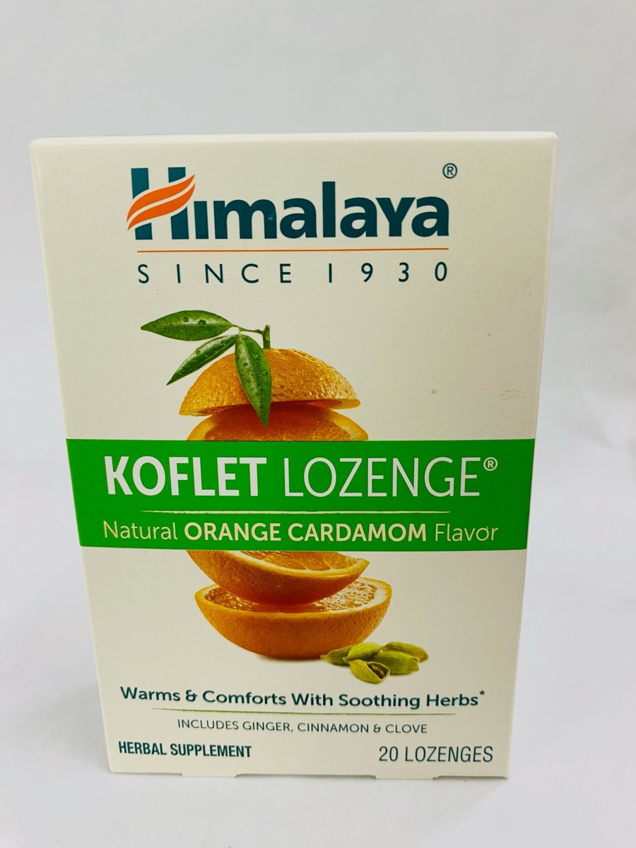 Himalaya Koflet Orange Cardamon Lozenge 20 Lozenges