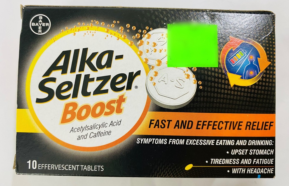 Alka Seltzer Boost 10 Effervescent Tablet