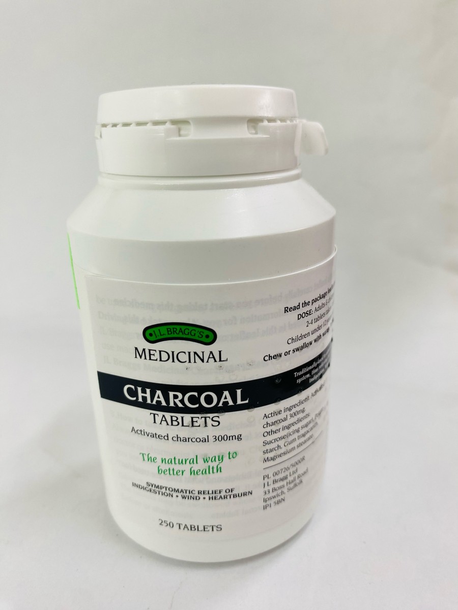 Charcoal Tablets 250 Tablets