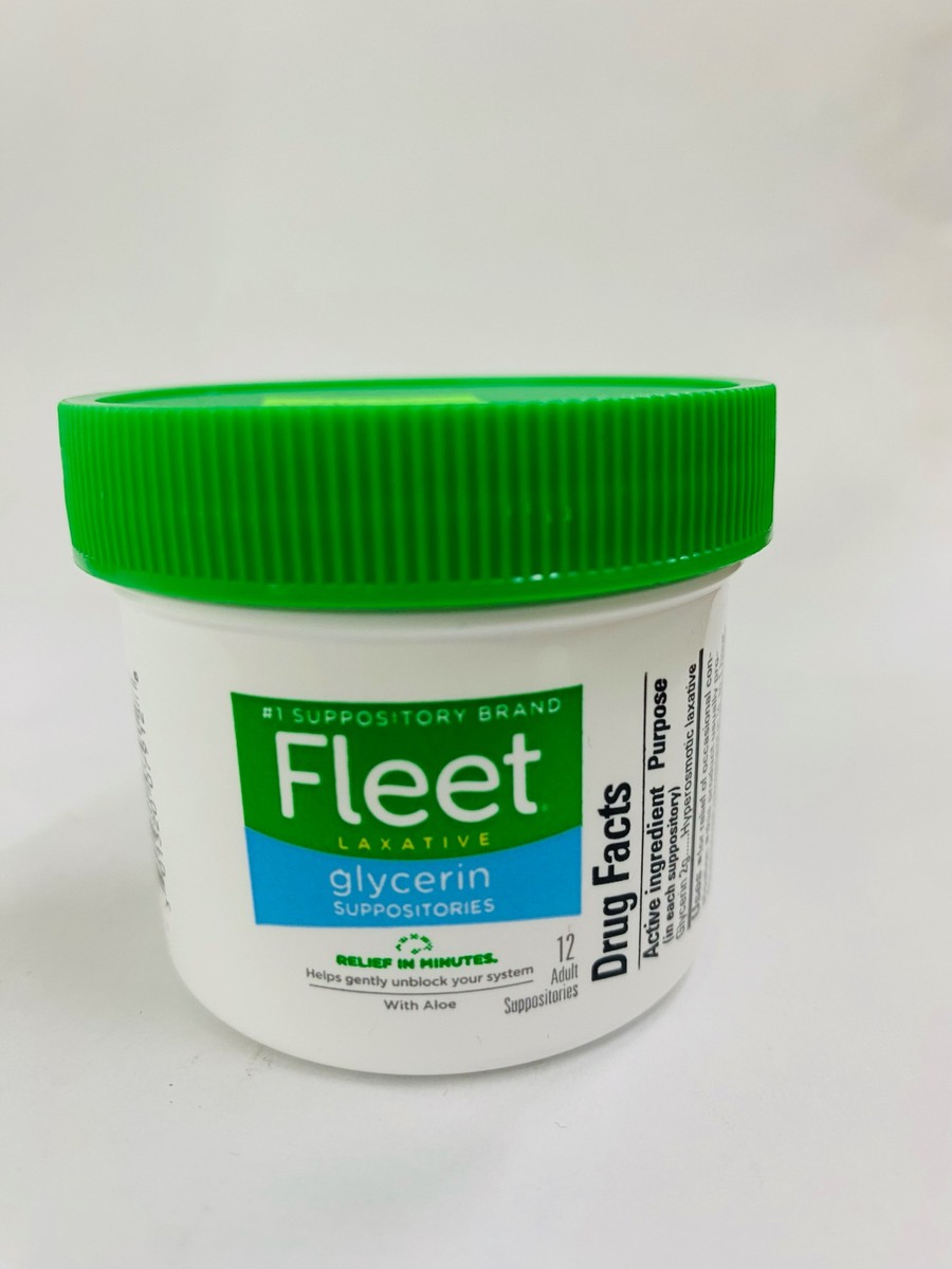 Fleet Laxative 12 Adult Suppositories