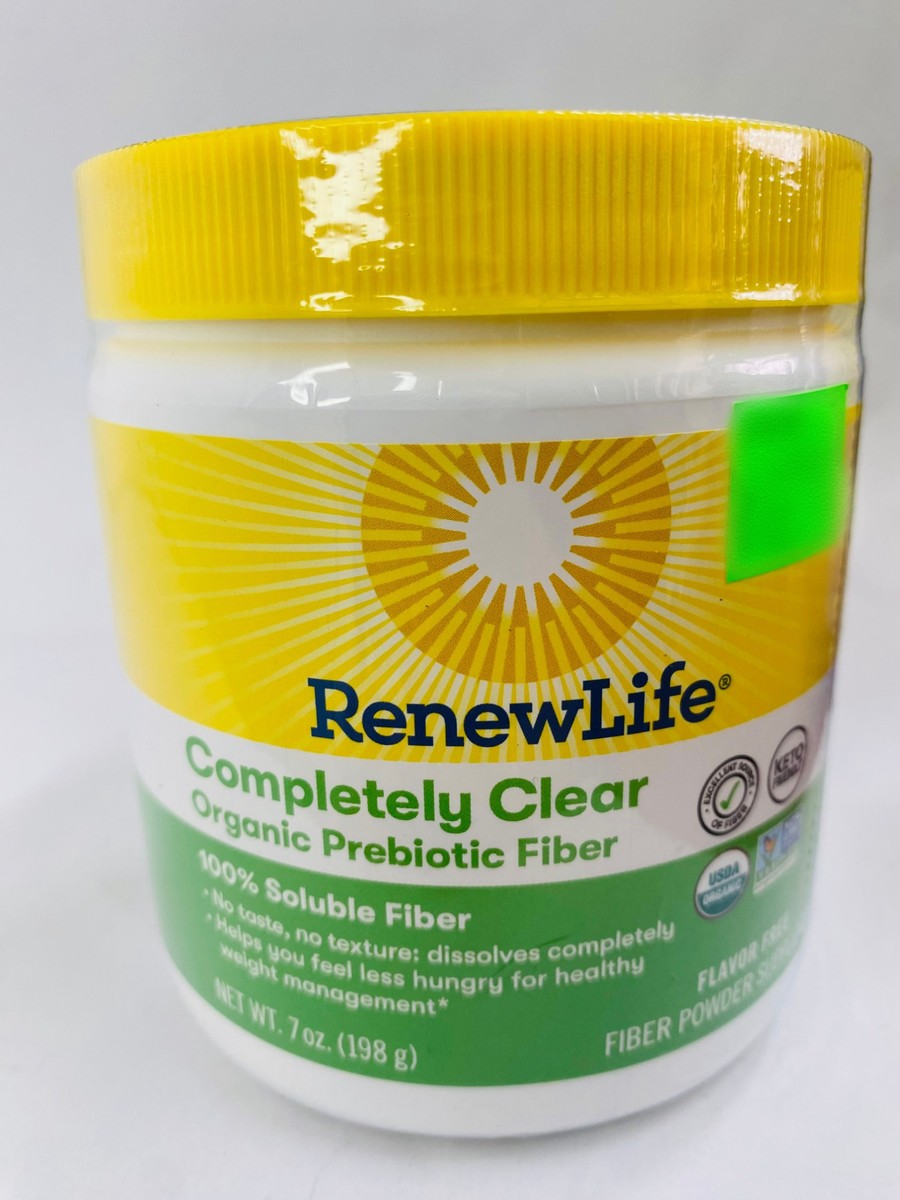 Renewlife Completely Clear Organic Prebiotic Fiber 198g