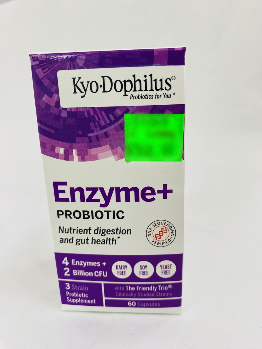 KyoDophilus Enzyme + Probiotic 60 Capsules