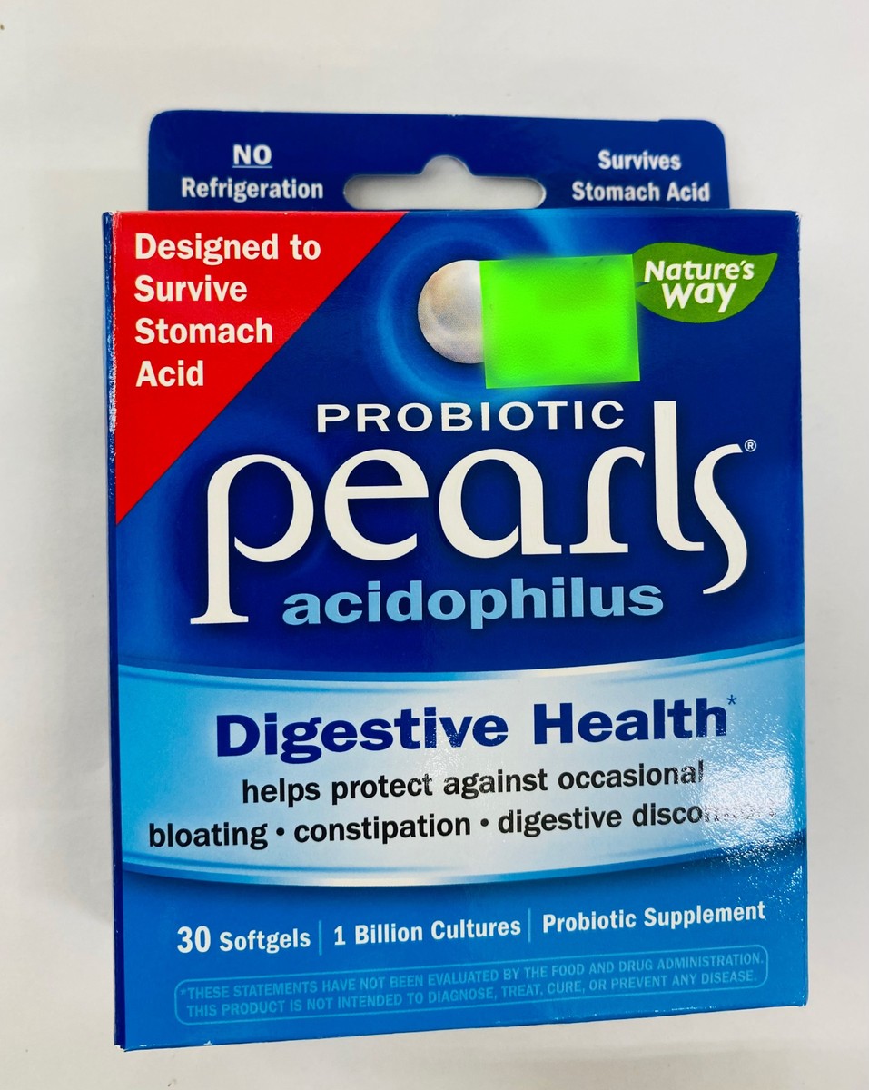 Nature's Way Probiotic Pearls 30 Softgels
