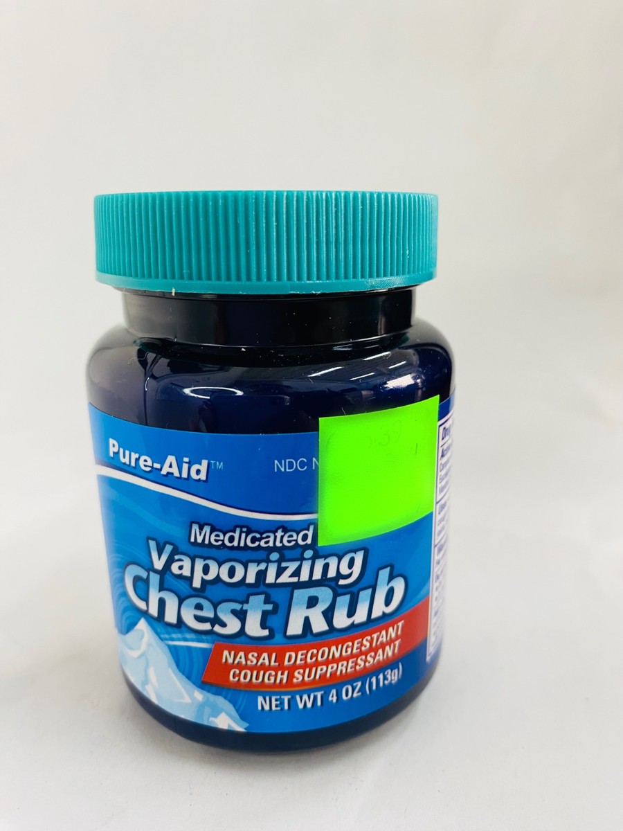 Pure Aid Vaporizing Chest Rub 113g