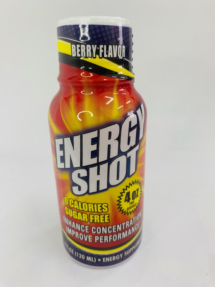 Energy Shot Berry Flavor 120ml
