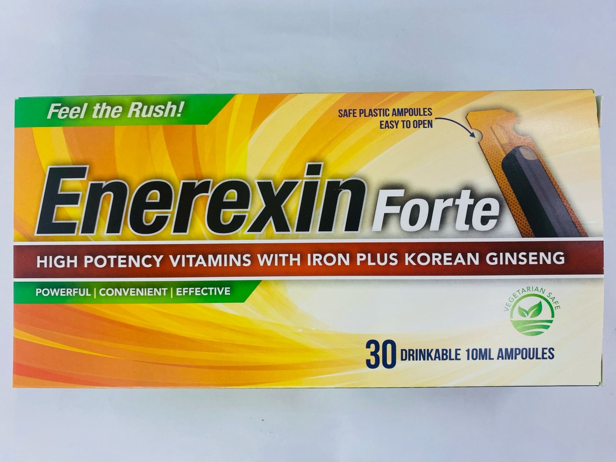 Enerexin Forte 30, 10ml Ampoules