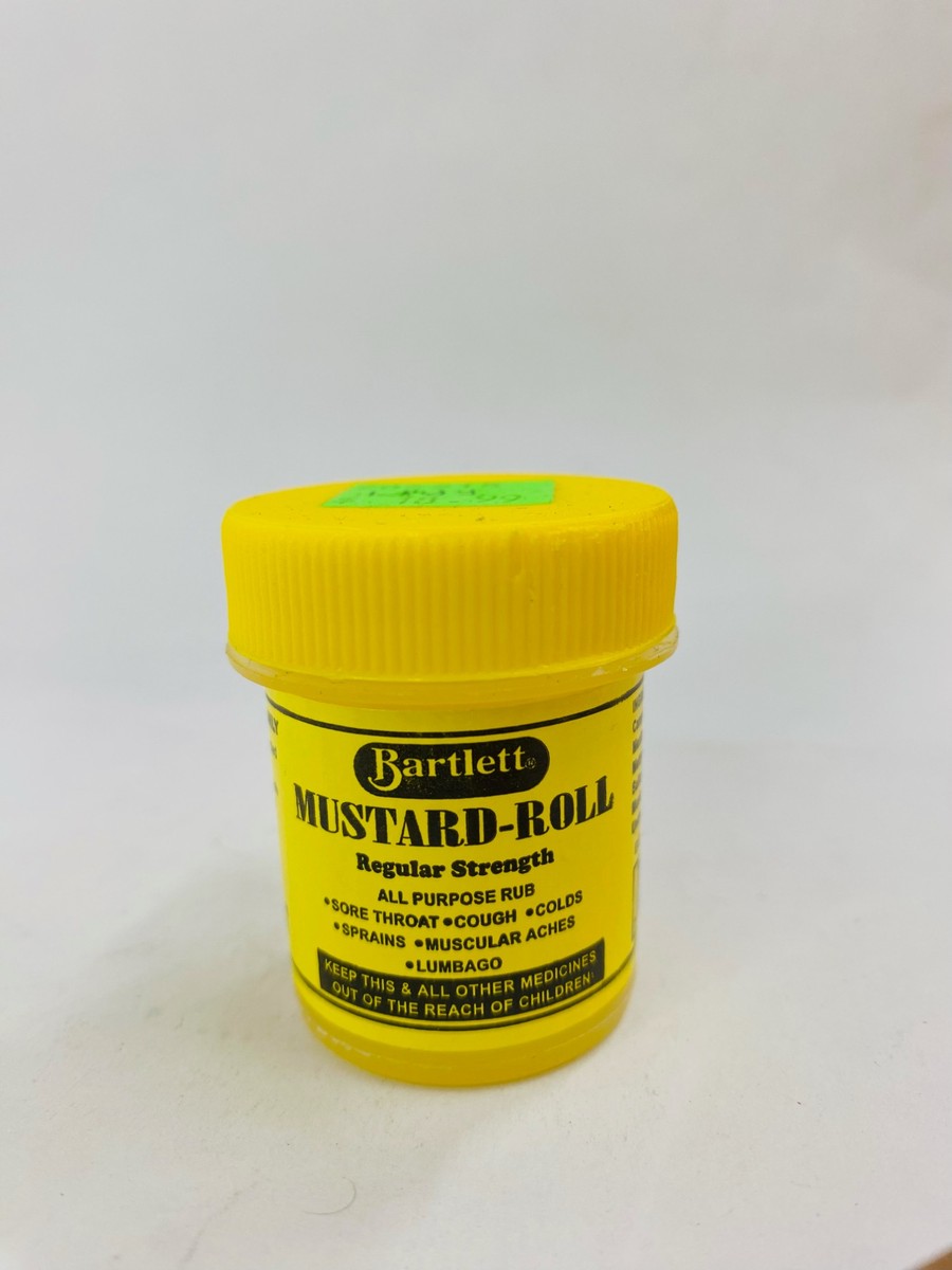 Bartlett Mustard Roll 30g