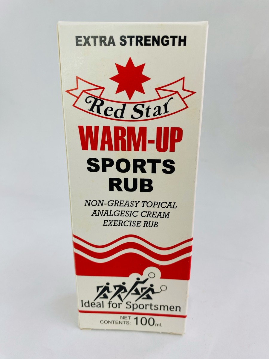 Red Star Warm Up Sports Rub 100ml