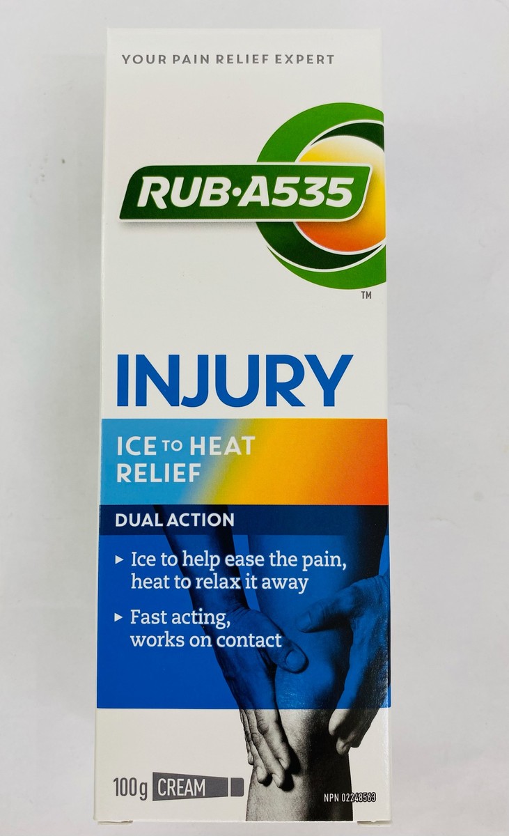 RUB-A535 Injury Ice to Heat 100g