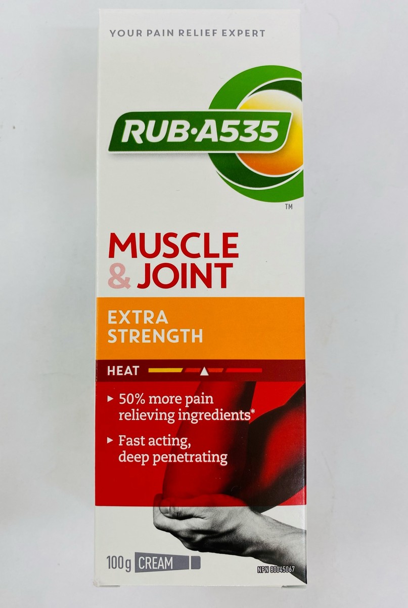 RUB-A535 Muscle & Joint Extra Strength 100g