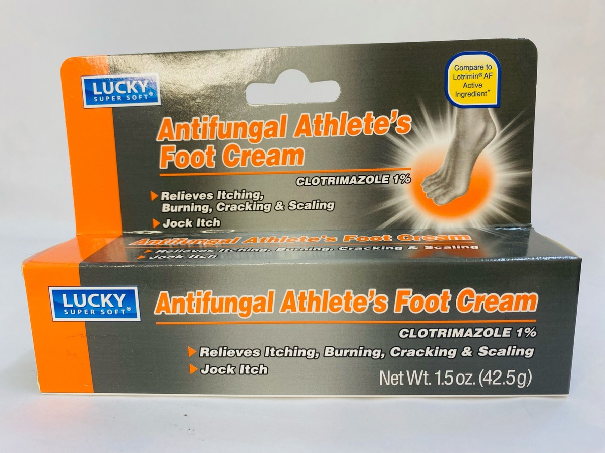 Lucky Antifungal Athlete's Foot  Cream 42.5g