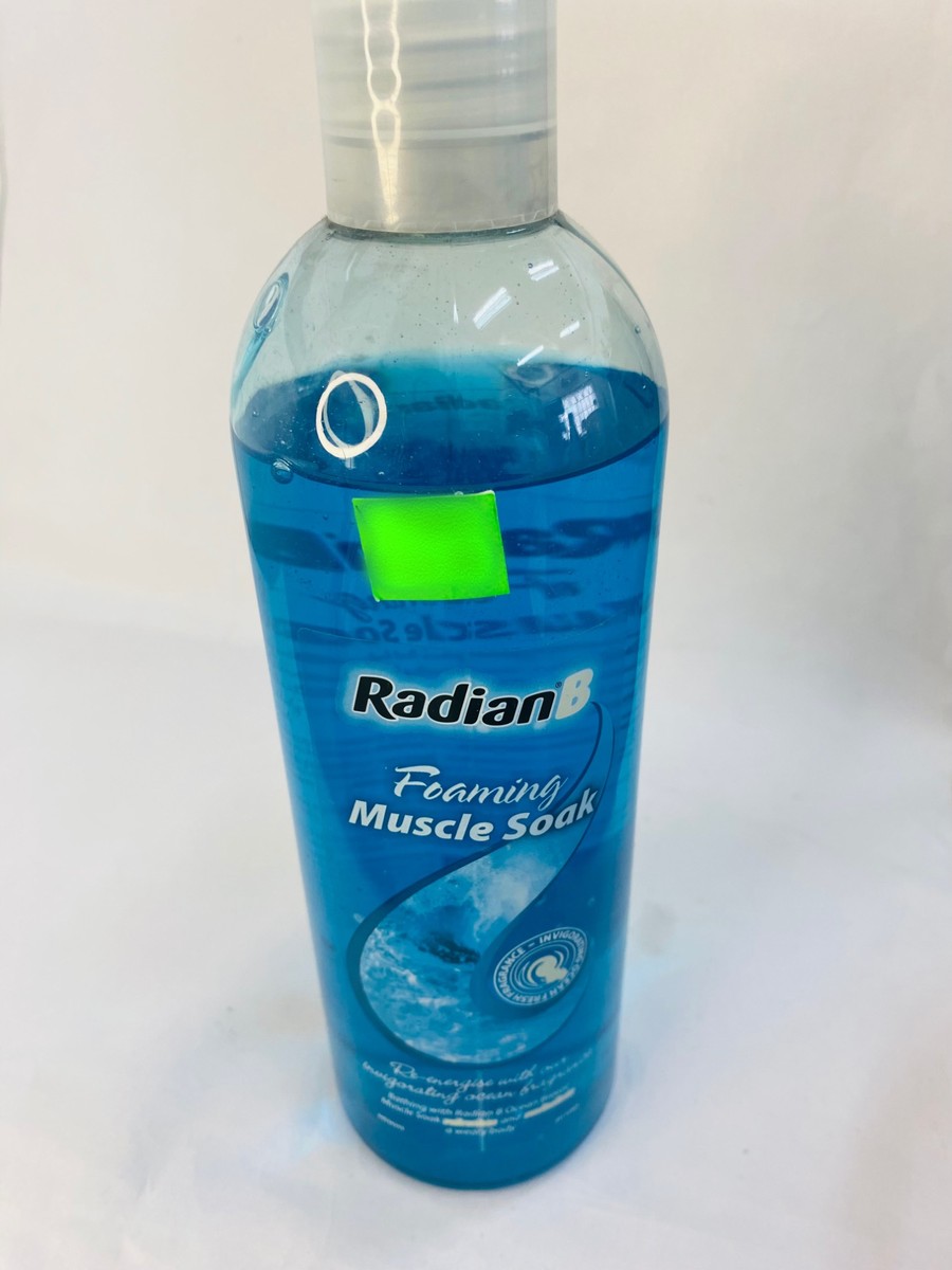 Radian B Foaming Muscle Soak 750ml