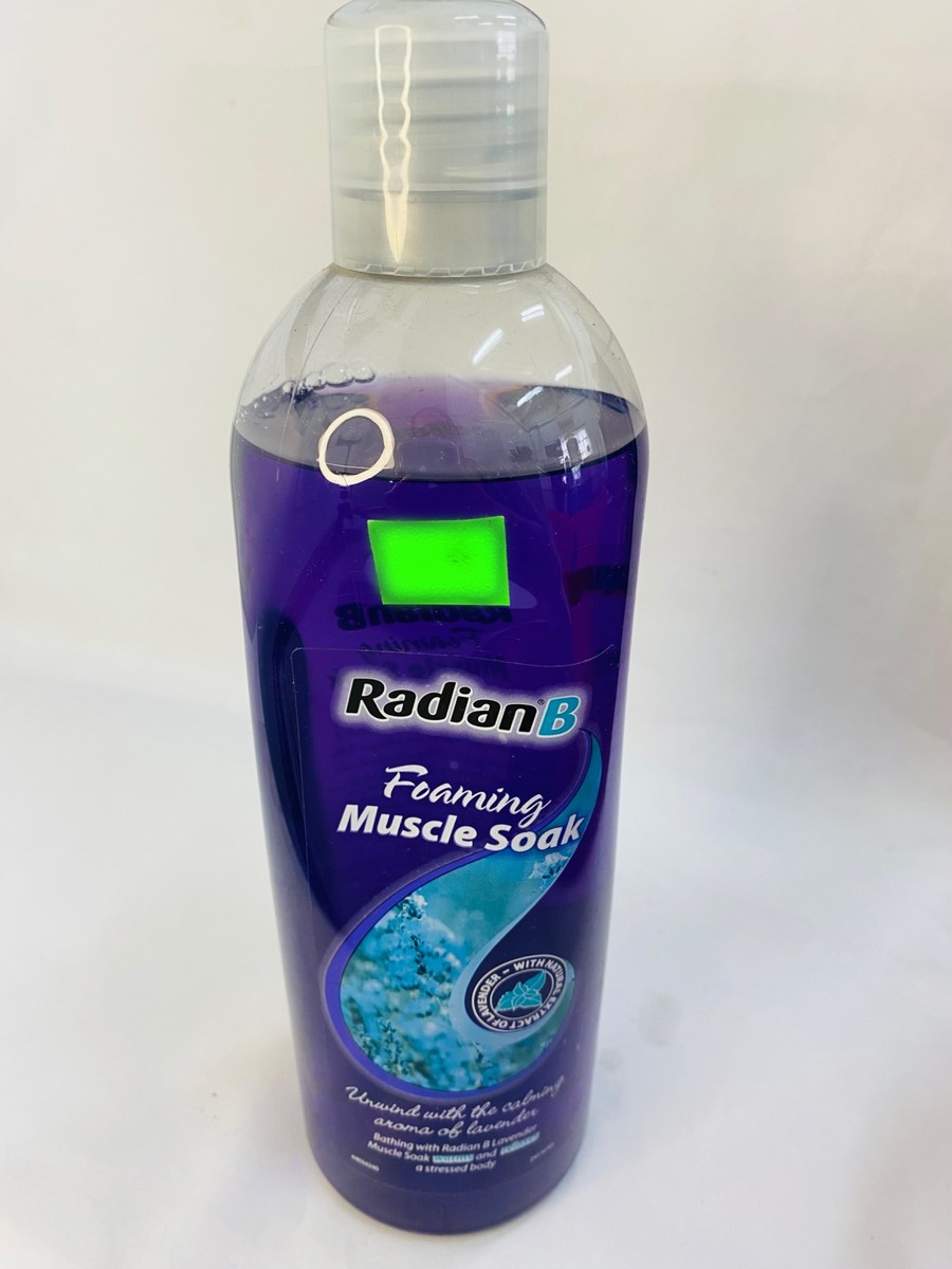 Radian B Foaming Muscle Soak Lavender 750ml