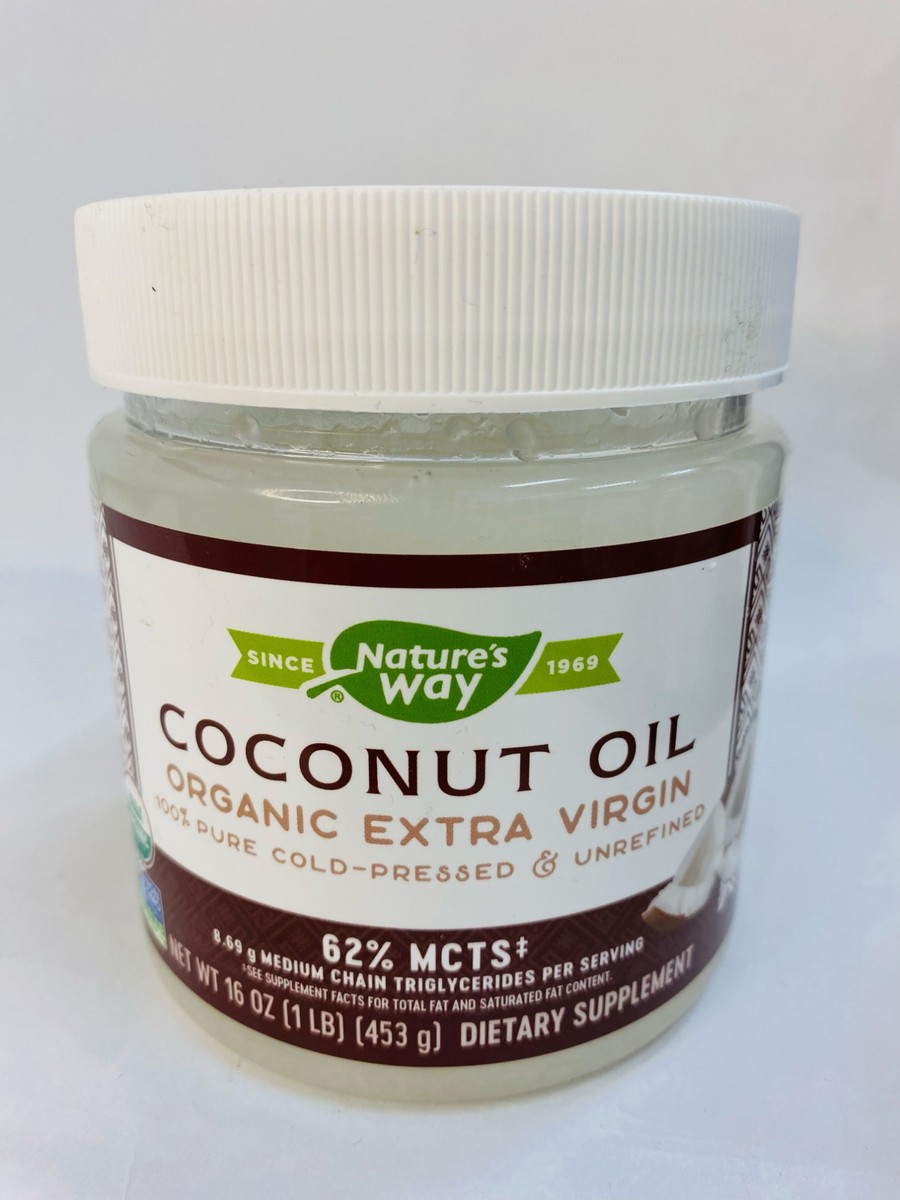 Nature's Way Coconut Oil Extra Virgin 453g