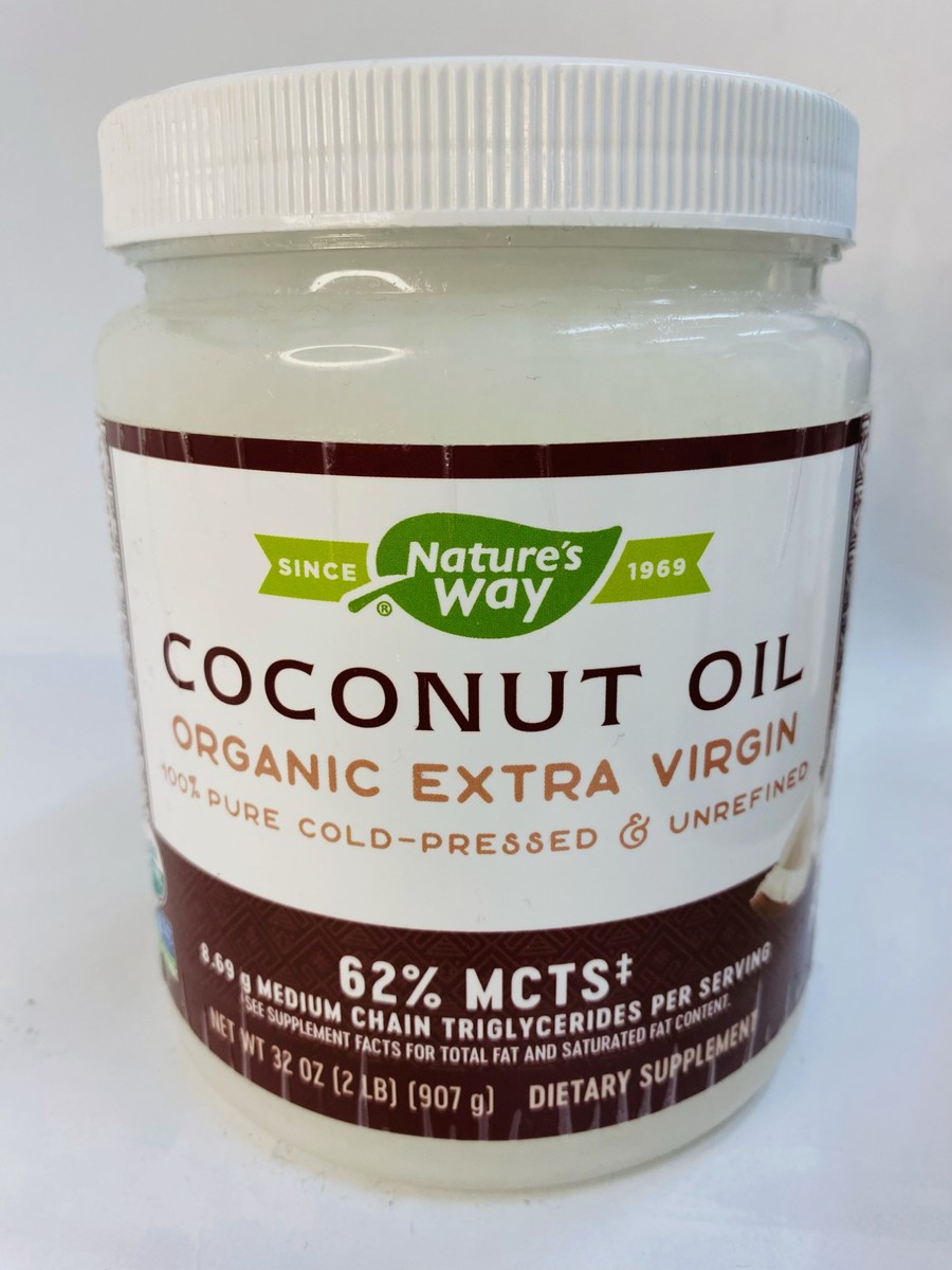 Nature's Way Coconut Oil Extra Virgin 907g