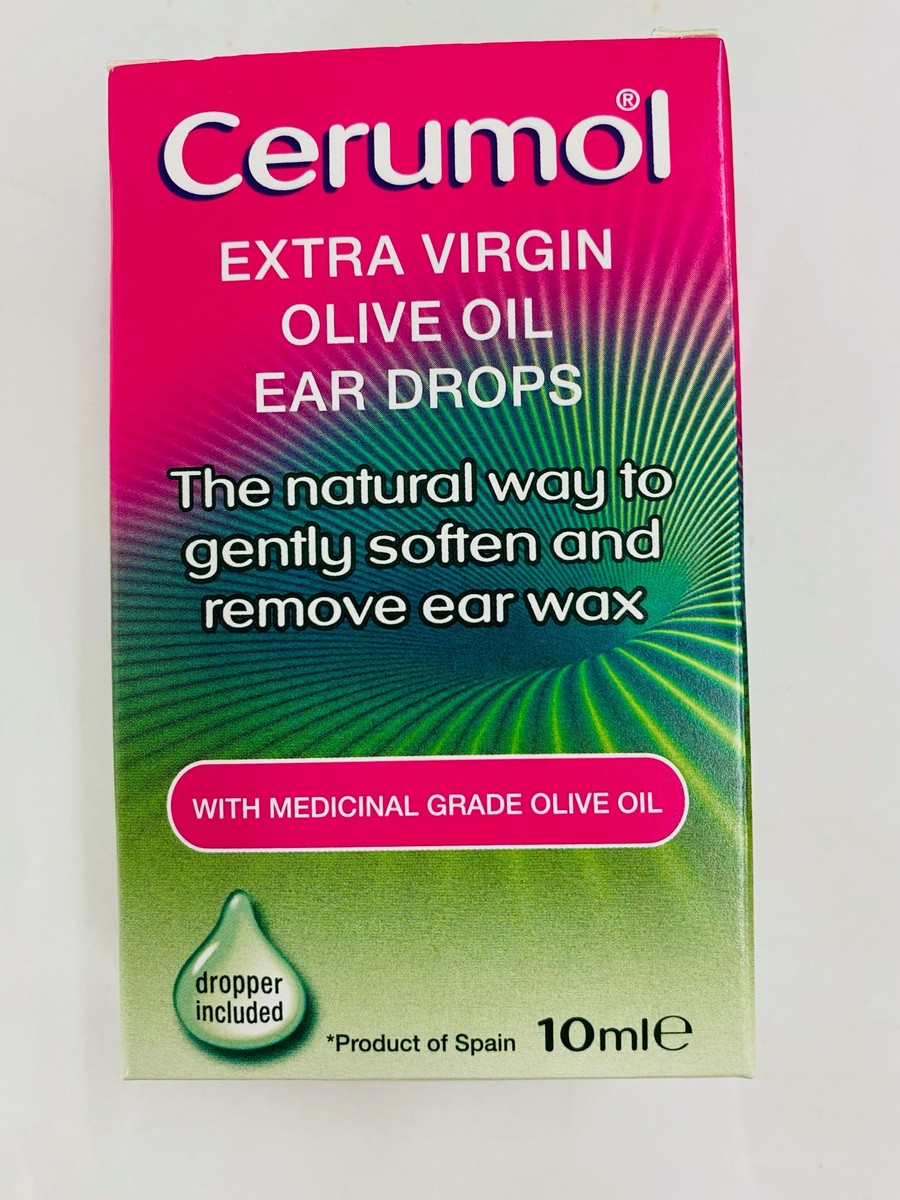 Cerumol Extra Virgin Olive Oil Ear Drops 10ml